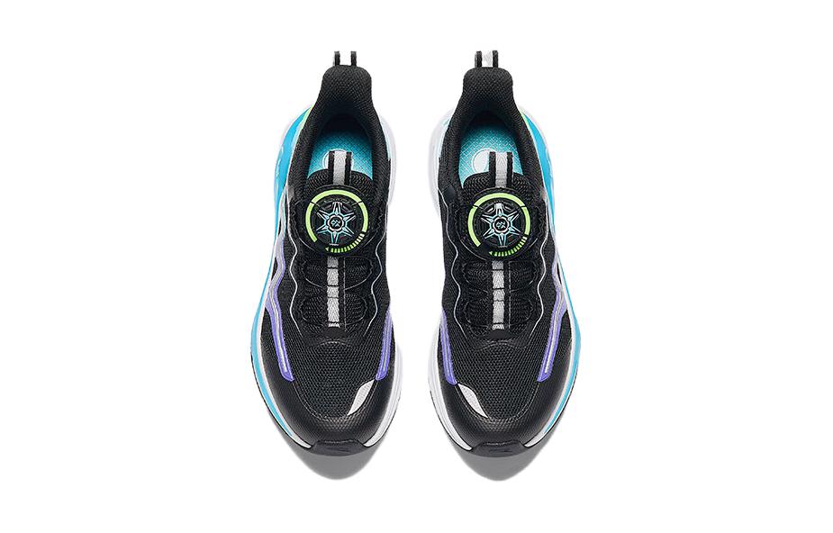 (GS) ANTA Running Series Sneakers 'Black Blue' A312425511-2