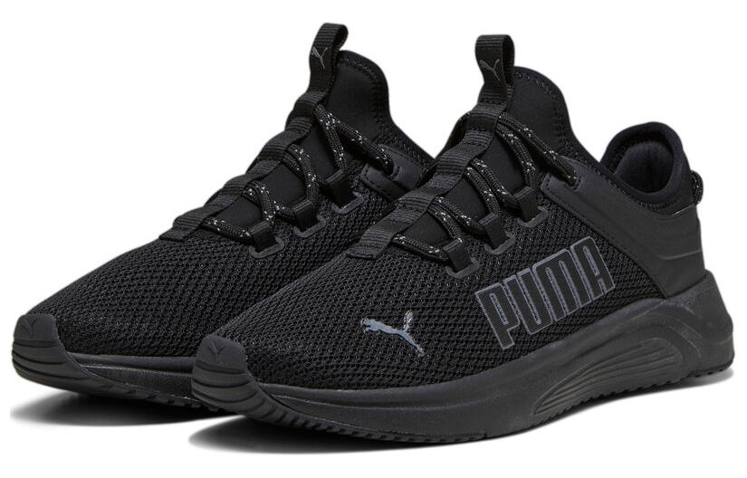 PUMA Softride Astro Slip-On 'Black Cool Dark Grey' 378799-01