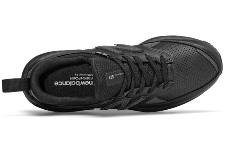 (WMNS) New Balance 574 Sport 'Triple Black' WS574FSA