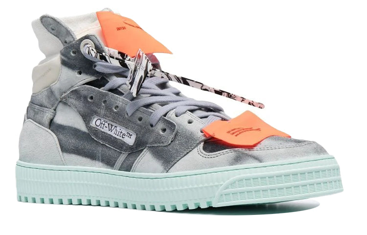 Off-White Off-Court 3.0 High-Top Board Shoes Creamy/White OMIA065S21LEA0016145