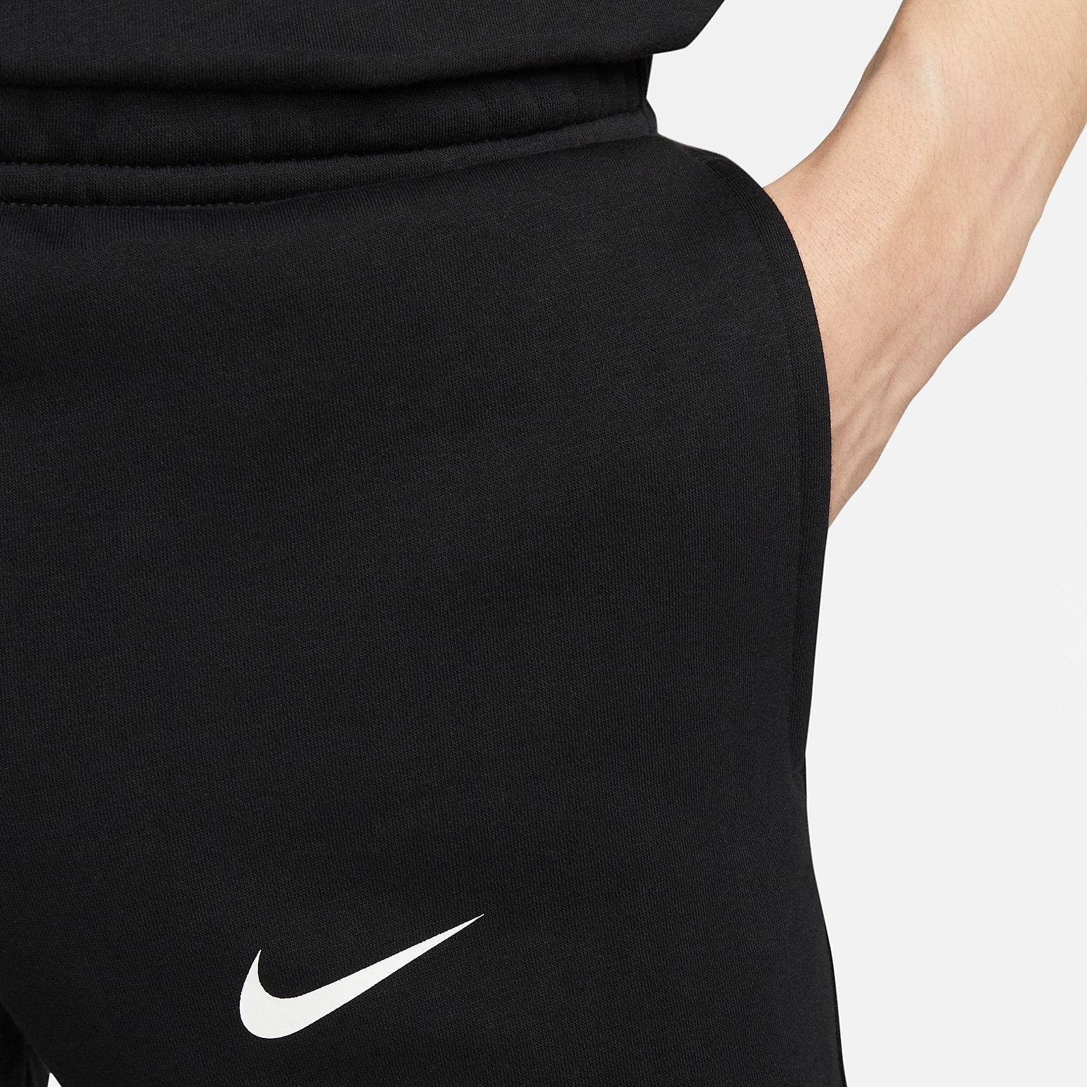 Nike Club Fleece Logo Pants 'Black' DX0796-010