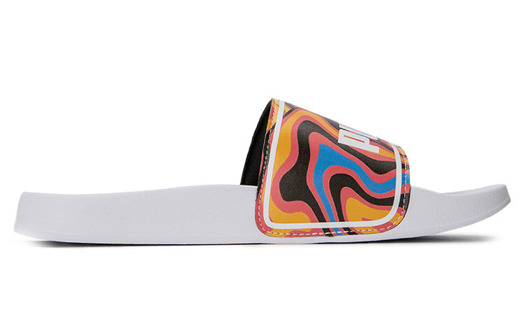 PUMA Leadcat 2.0 Graffiti Slide 'White' 387238-02