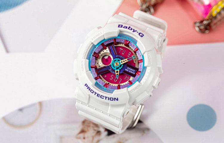 CASIO Baby-G 'White Blue' BA-112-7A