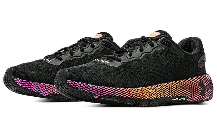 (WMNS) Under Armour HOVR Machina 2 CLRSF CN 'Black Gold Purple' 3025220-001