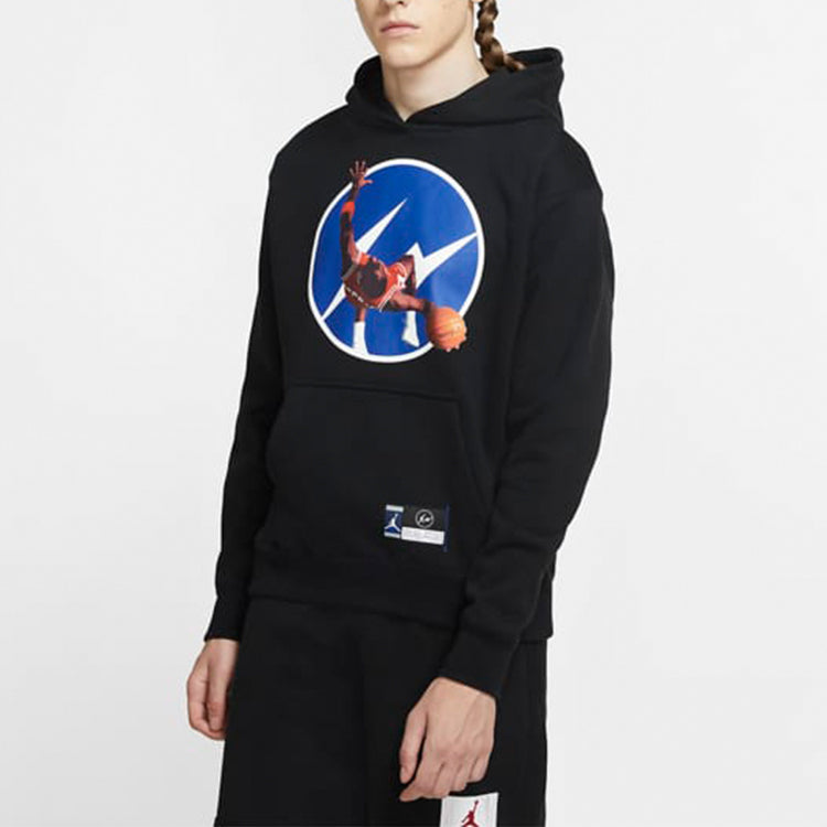 Air Jordan x Fragment Design FW Sweatshirts Men Black DA2992-010