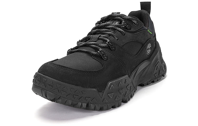 Timberland Motion Scramble Low Lace Up Waterproof Hikers 'Black Nubuck' A6AXHM