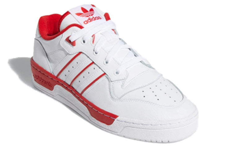 adidas Rivalry Low 'White Scarlet' EE4658