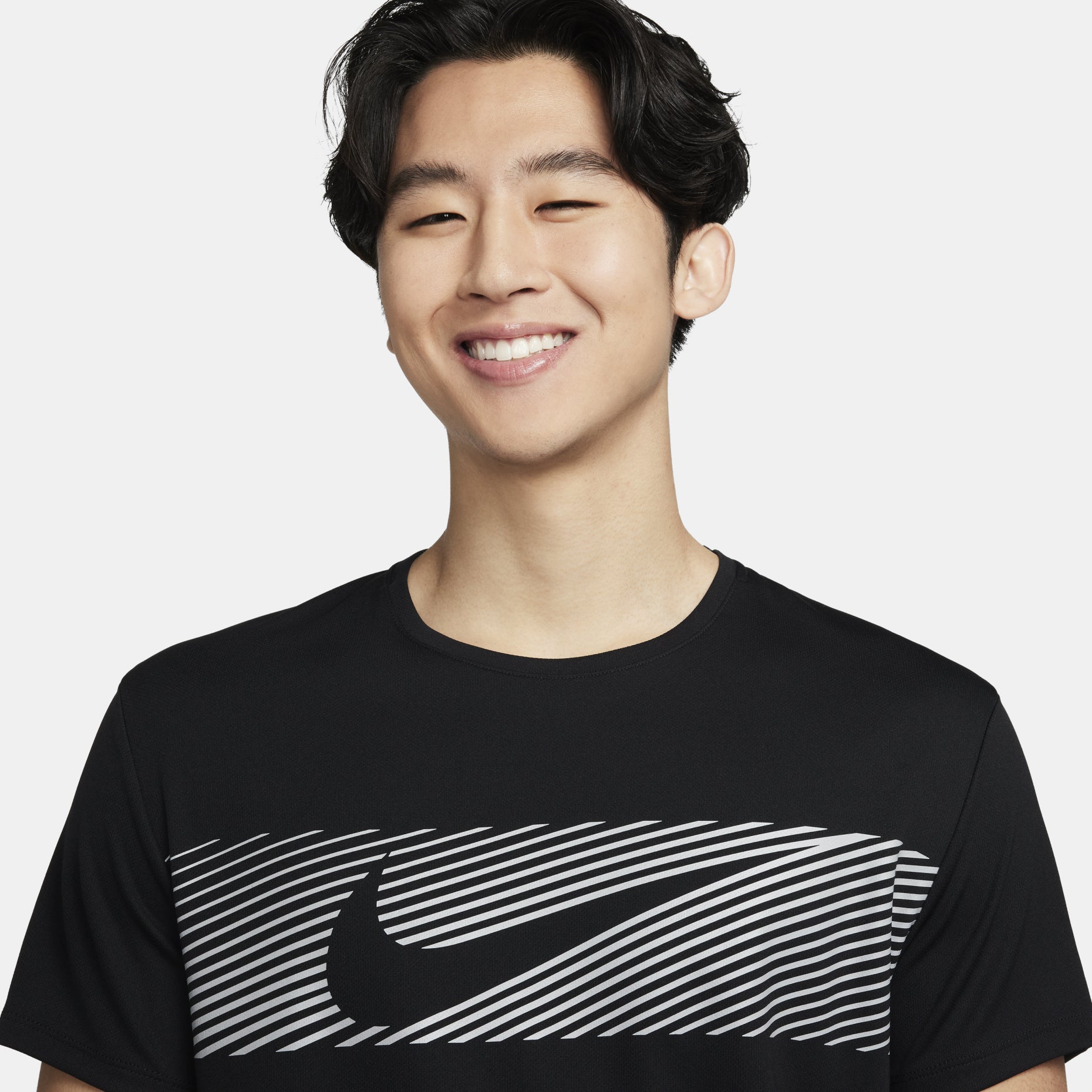 Nike Miler Flash Dri-FIT UV T-Shirt 'Black' FN3052-010