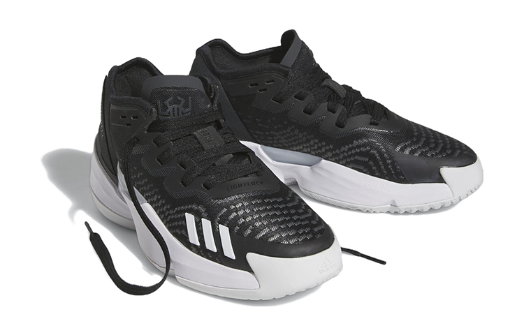 (GS) adidas D.O.N. Issue #4 'Black White' GW9007