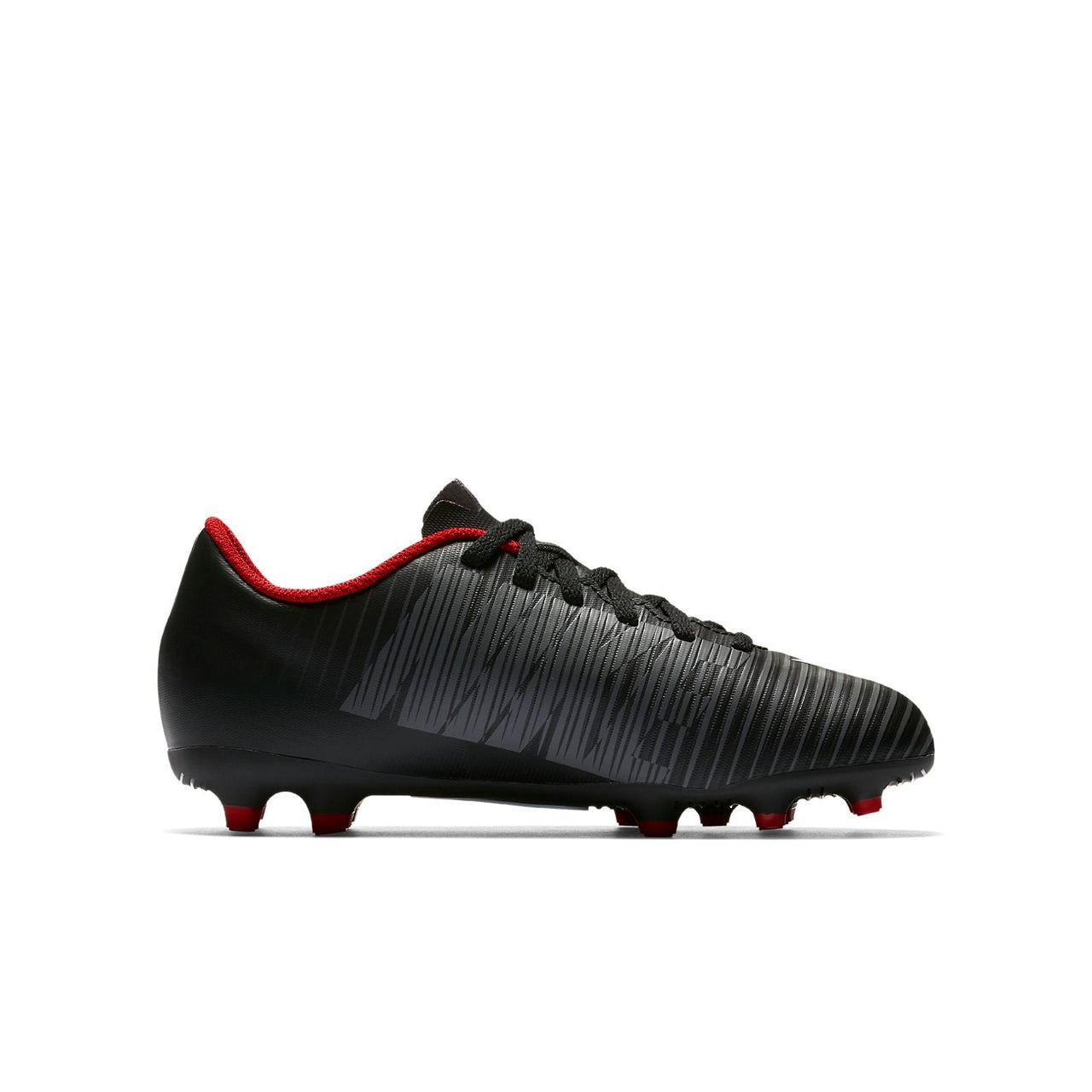 (GS) Nike JR Mercurial Vortex 3 FG 'Black White' 831952-002