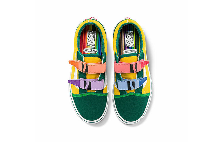 (PS) Vans x Crayola Old Skool 'Green Yellow' VN0A5EDZARR
