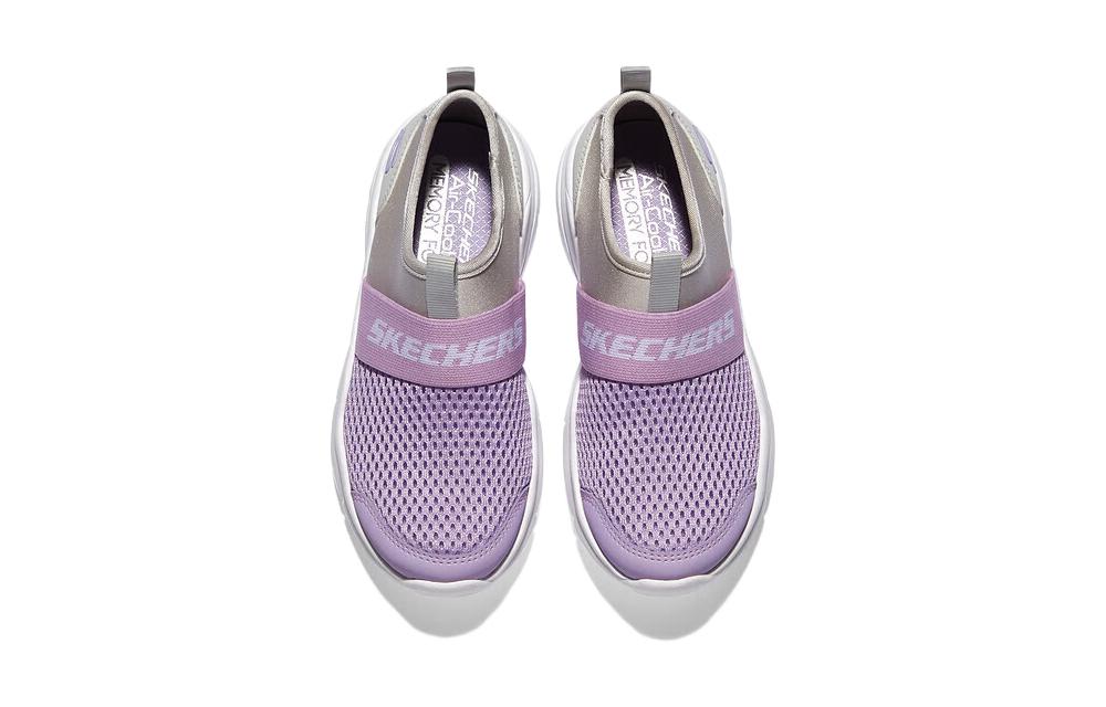 (GS) Skechers Flex Blast Shoes 'Purple Grey' 302579L-GYLV