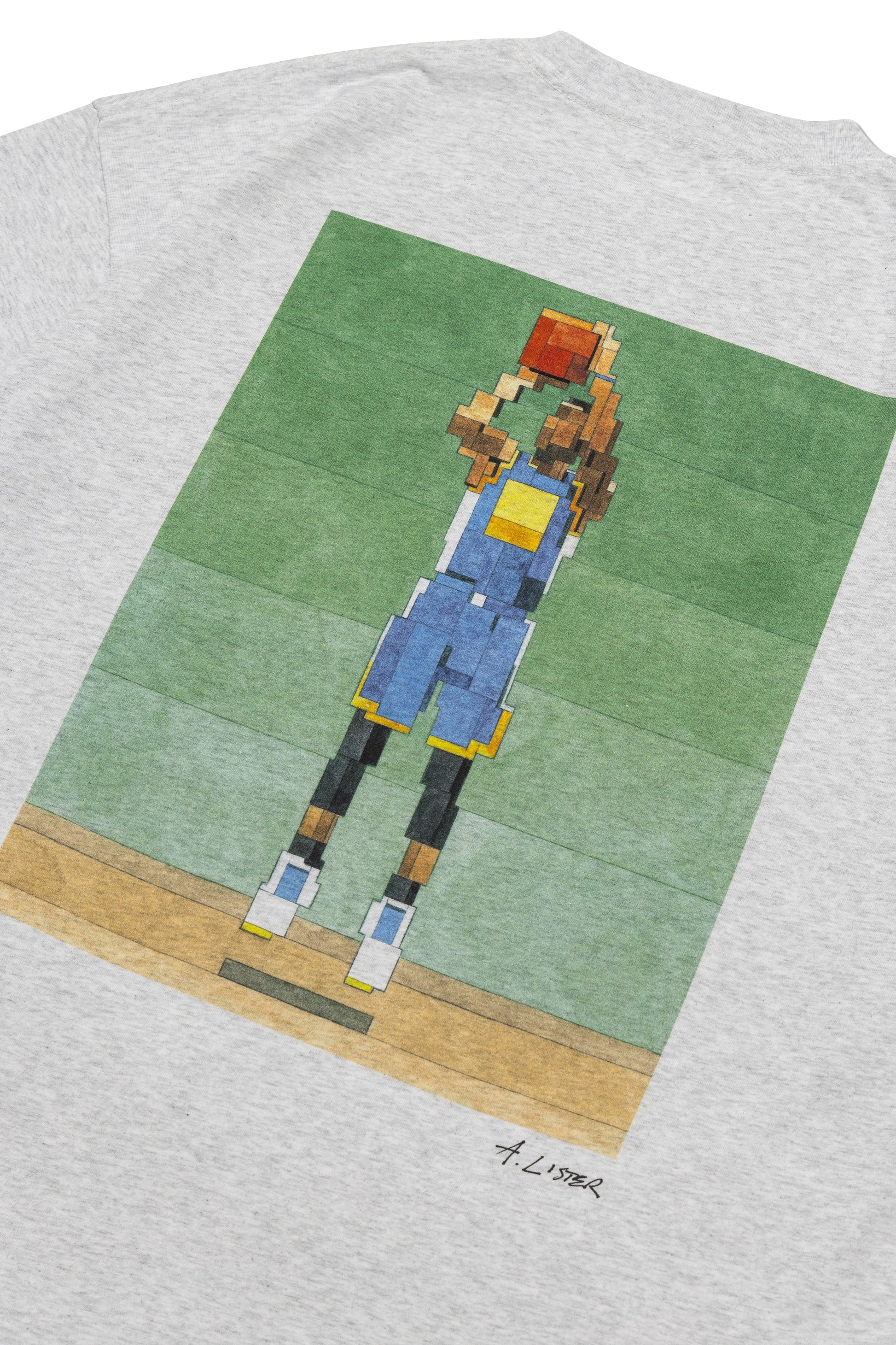 Grocery Curry Tee By Adam Lister GRO-CURRY-GREY