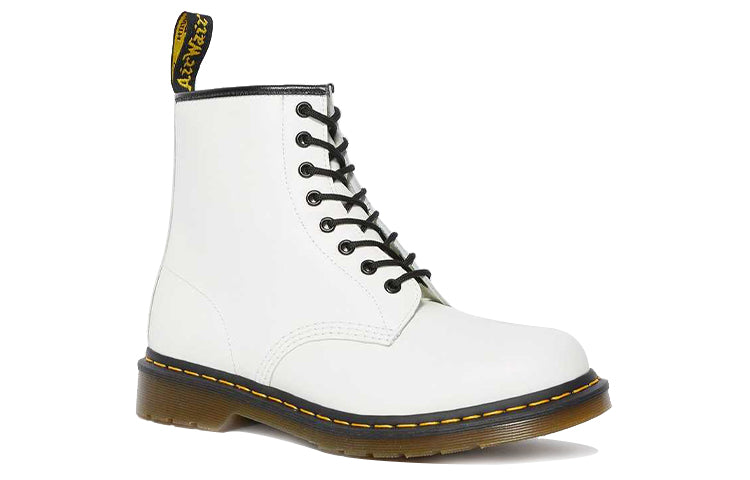 Dr. Martens 1460 Smooth Leather Lace Up Boot 'White' 11822100