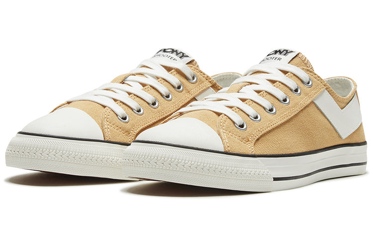 PONY Low-Casual Canvas Shoes Khaki 02M1SH01KK