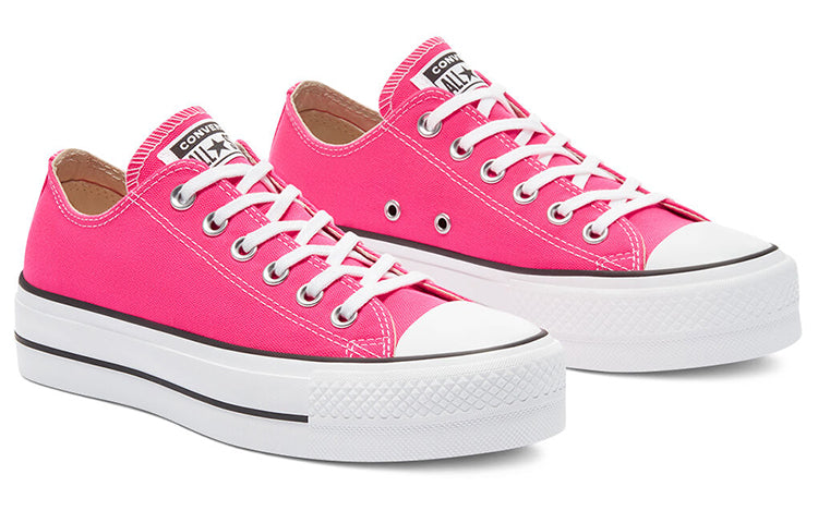 (WMNS) Converse Chuck Taylor All Star Platform Low 'Hyper Pink' 570324C