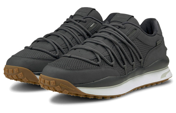 PUMA Lace Rider Prm Shoes Grey/White 375956-01