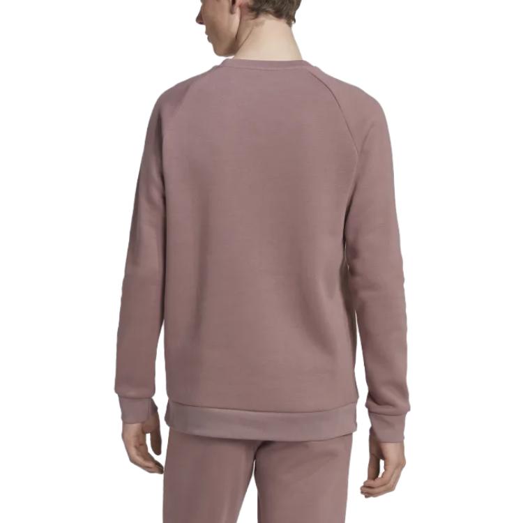 adidas Adicolor Trefoil Crewneck Sweatshirt 'Purple Mauve' HJ7991