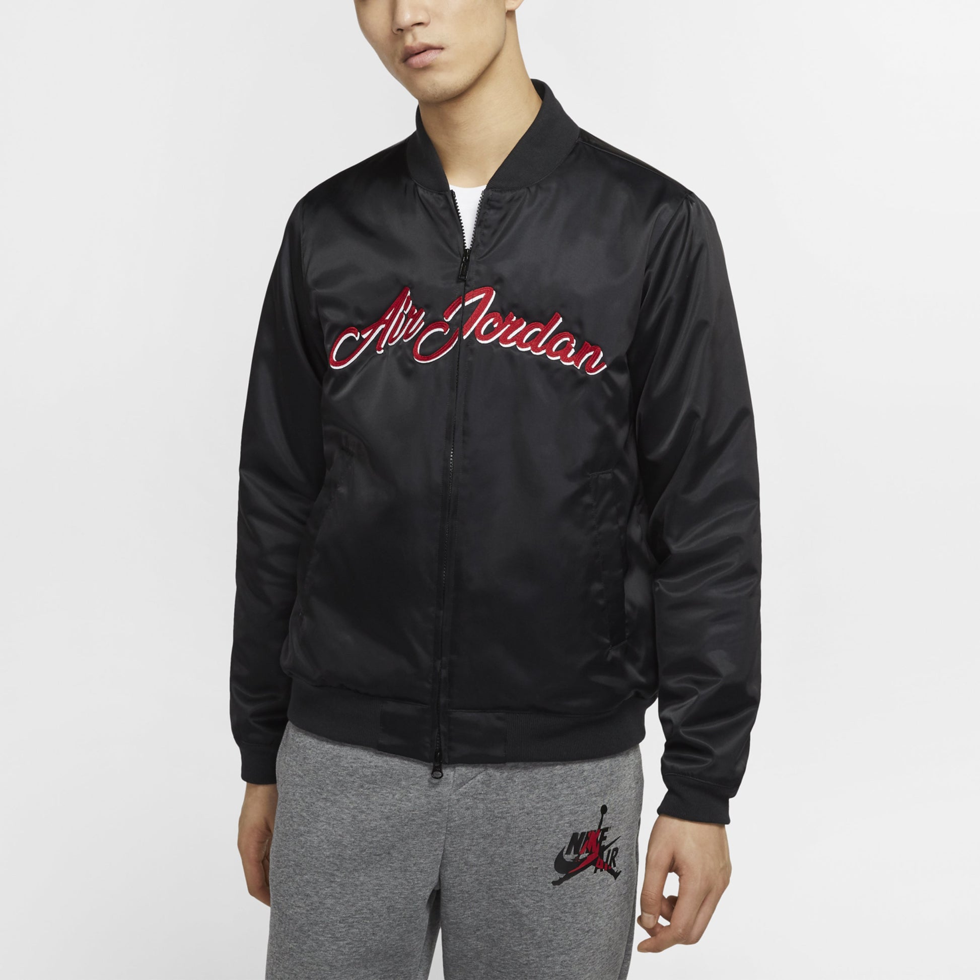 Air Jordan MA-1 aviator Jacket baseball uniform Black CD5760-010