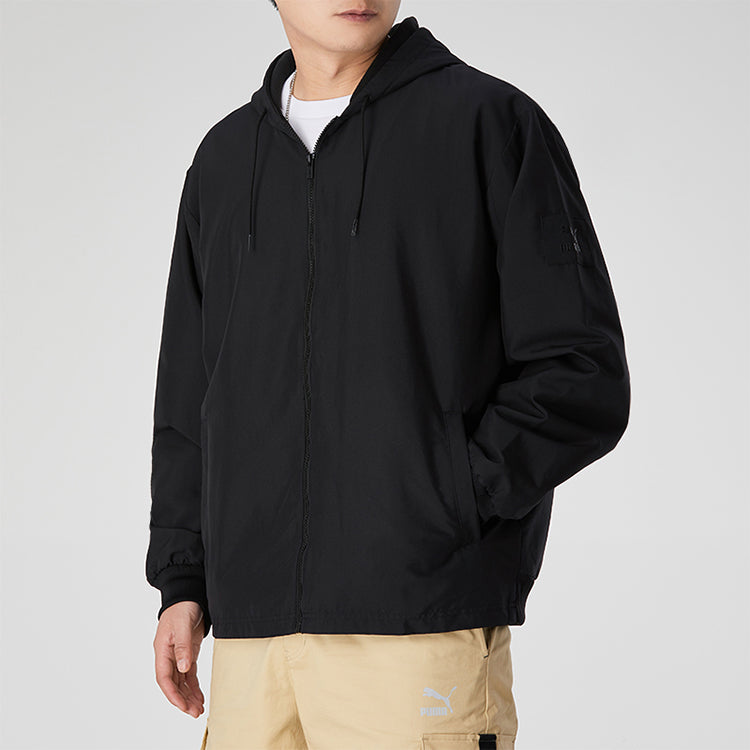 PUMA Full-Zip Hooded Jacket 'Black' 530273-01