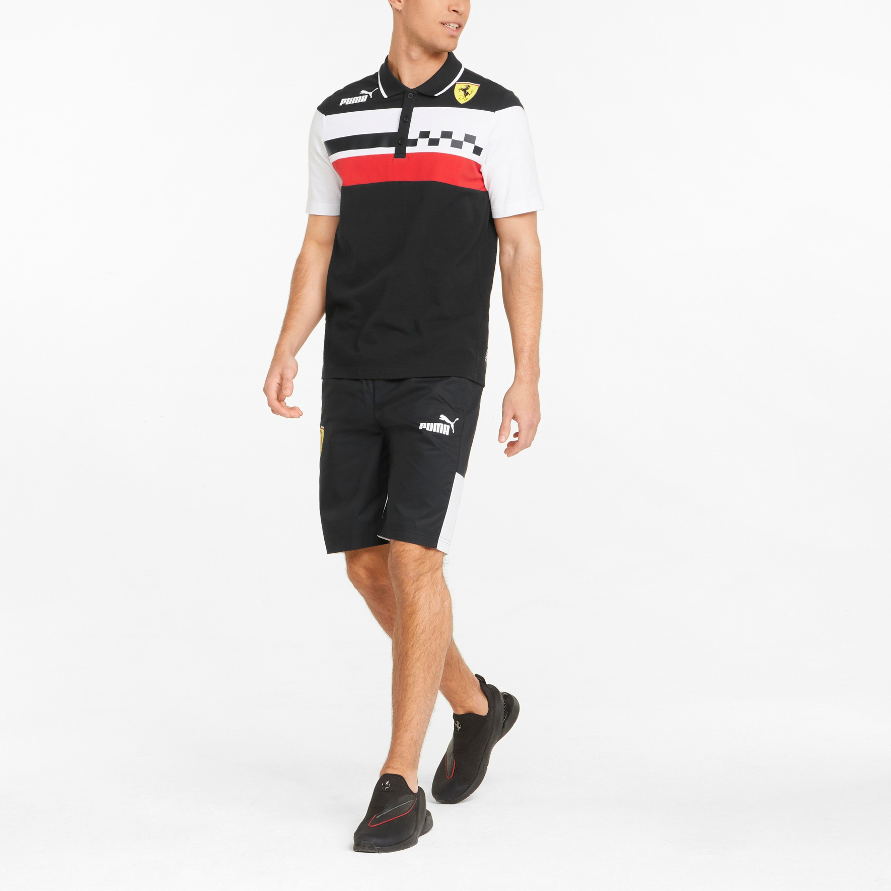 PUMA Ferrari Race SDS Woven Shorts 'Black' 535127-01