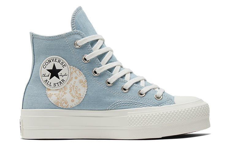 (WMNS) Chuck Taylor All Star Lift Platform 'Denim Patchwork' A06821C