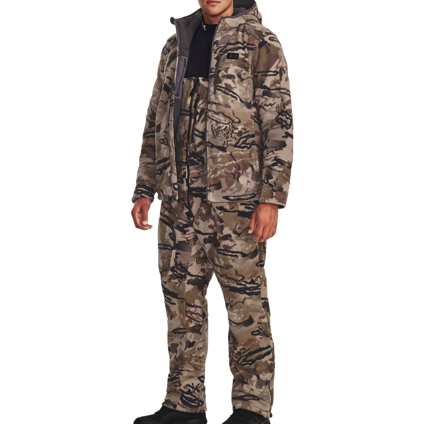 Under Armour Rut Windproof Jacket 'Brown Camo' 1378817-989