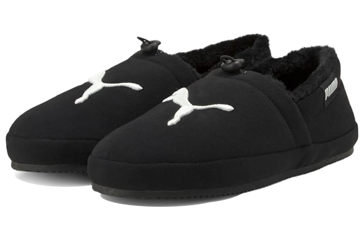PUMA Tuff Mocc Cat Slippers 'Black White' 385125-01