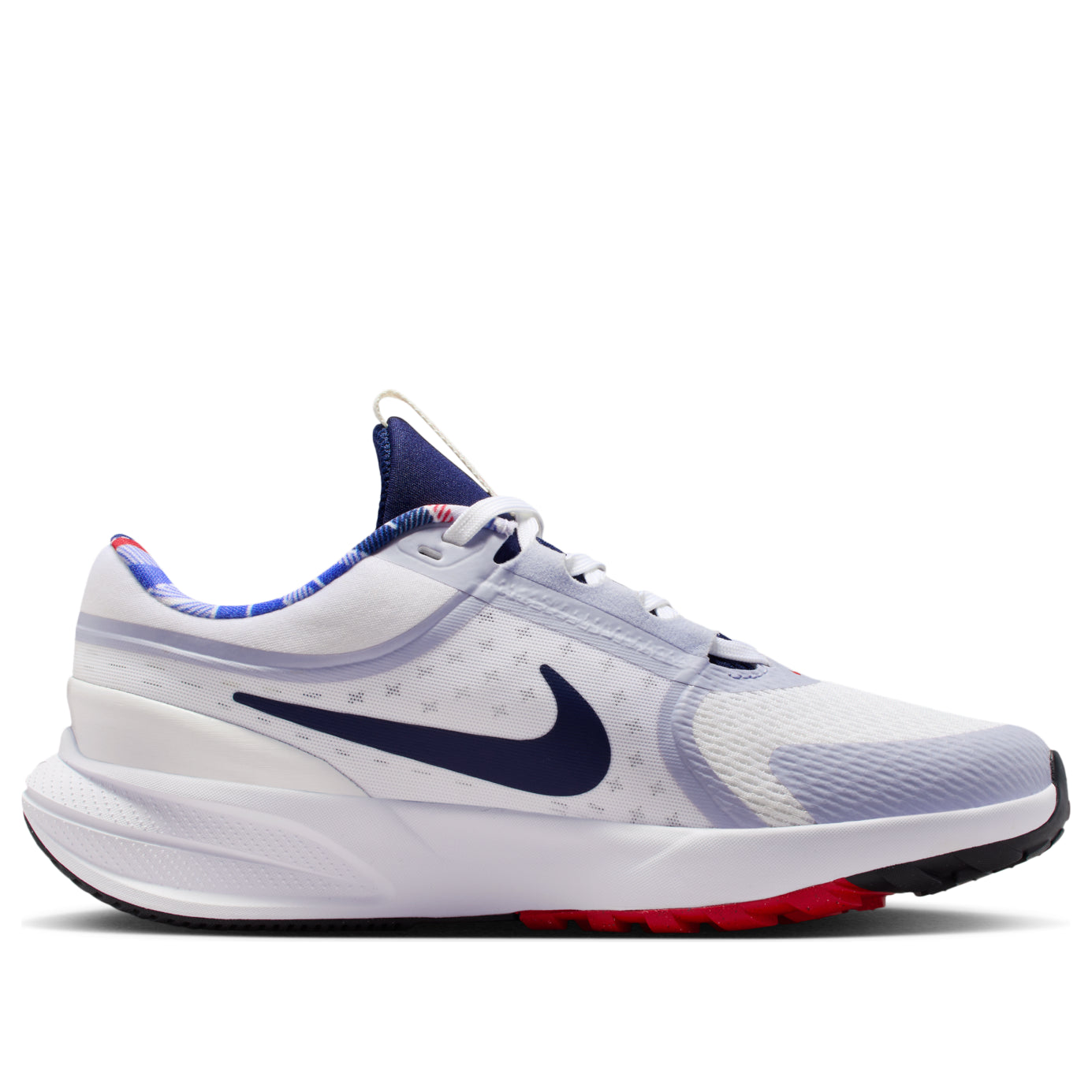 (GS) Nike Star Runner 5 'White Midnight Navy Fire Red'  IH7336-141