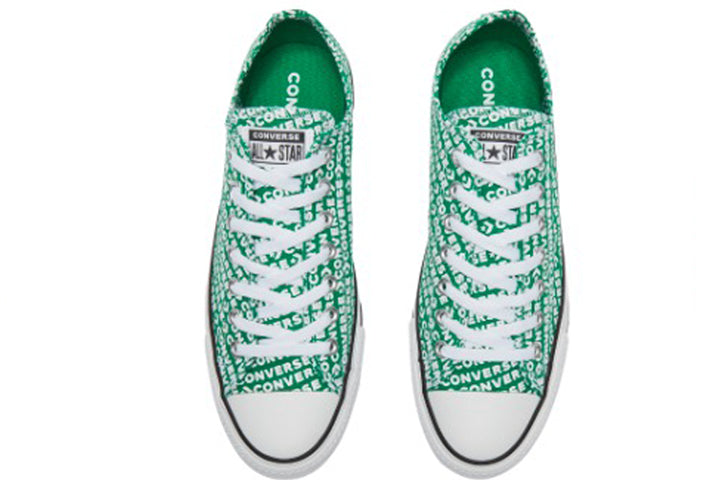 Converse Chuck Taylor All Star 'Green White Monogram' 163950C