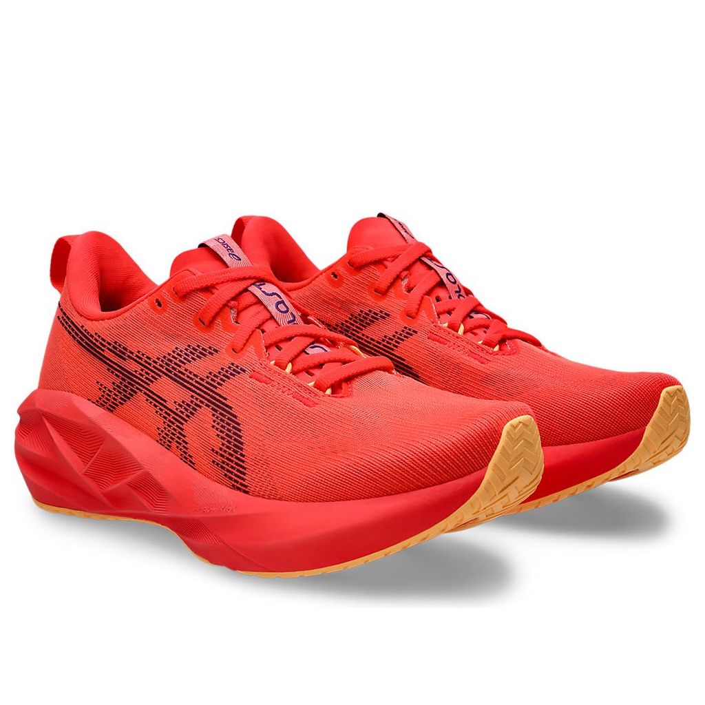 (WMNS) ASICS Novablast 5 'Flash Red Edo Purple' 1012B765-601