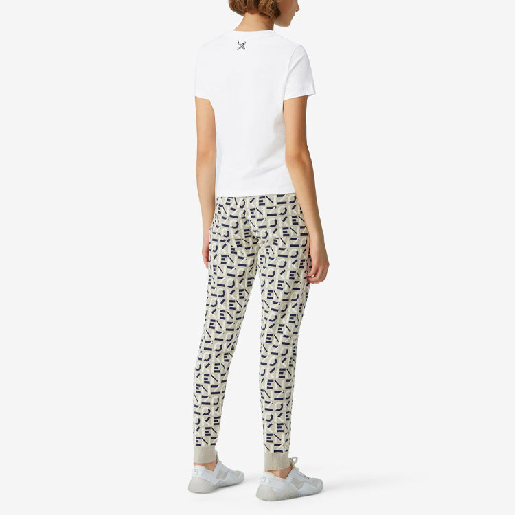 KENZO SS21 Logo Printing Round-neck White FB52TS8504SJ-01