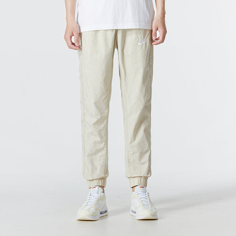 Men's Nike Solid Color Logo Casual Woven Sports Pants/Trousers/Joggers Autumn Khaki DQ4586-206