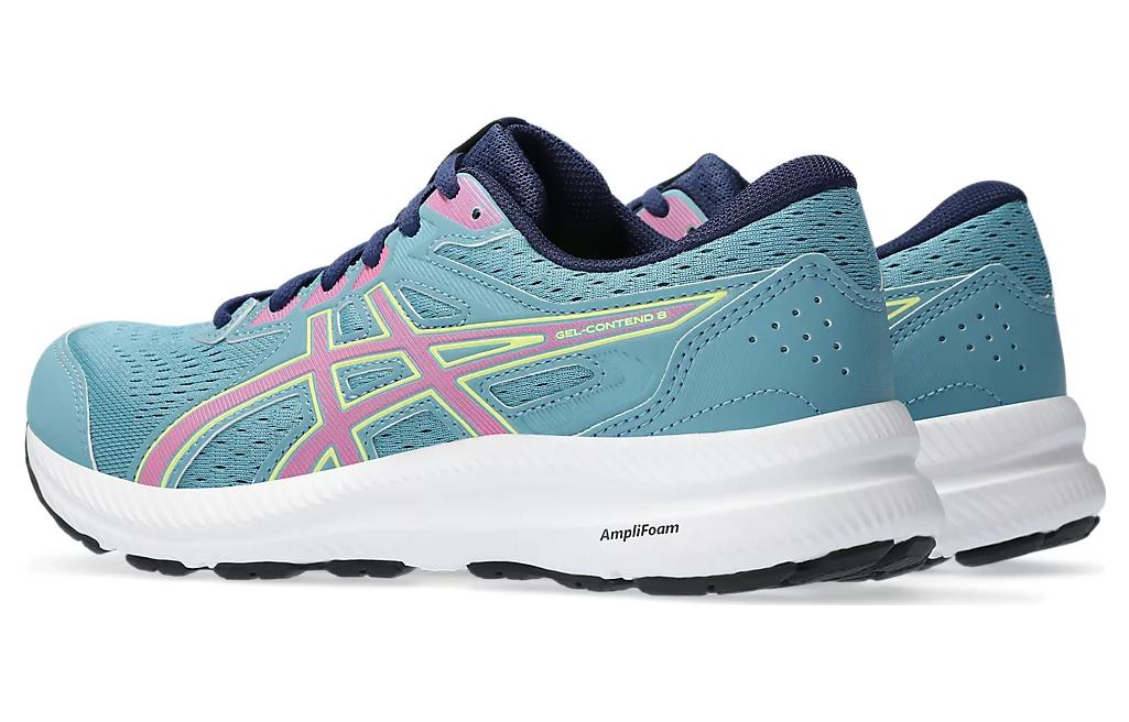 (WMNS) ASICS Gel-Contend 8 'Gris Blue Hot Pink' 1012B320-409