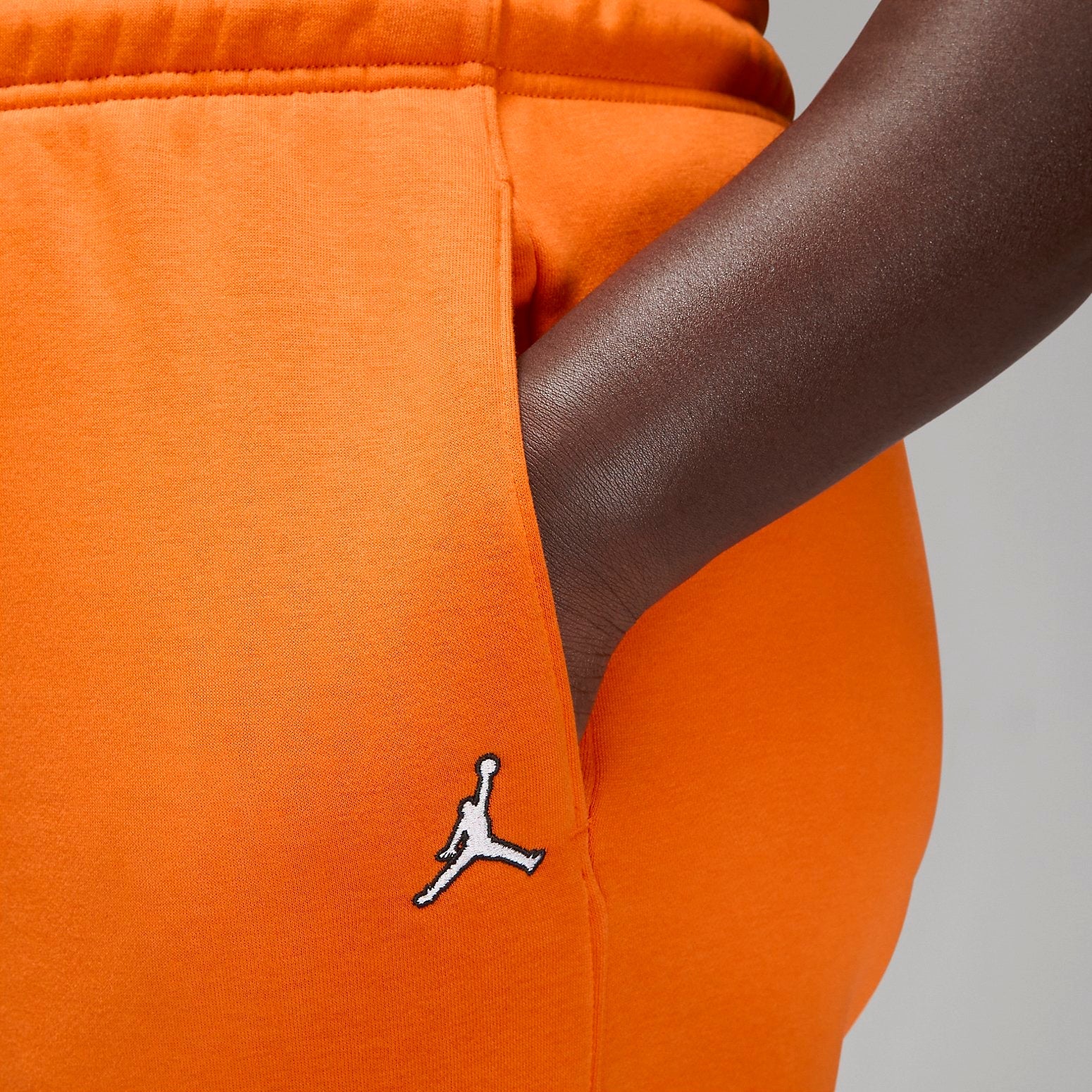 (WMNS) Air Jordan Brooklyn Sweatpants 'Orange' DQ4480-847