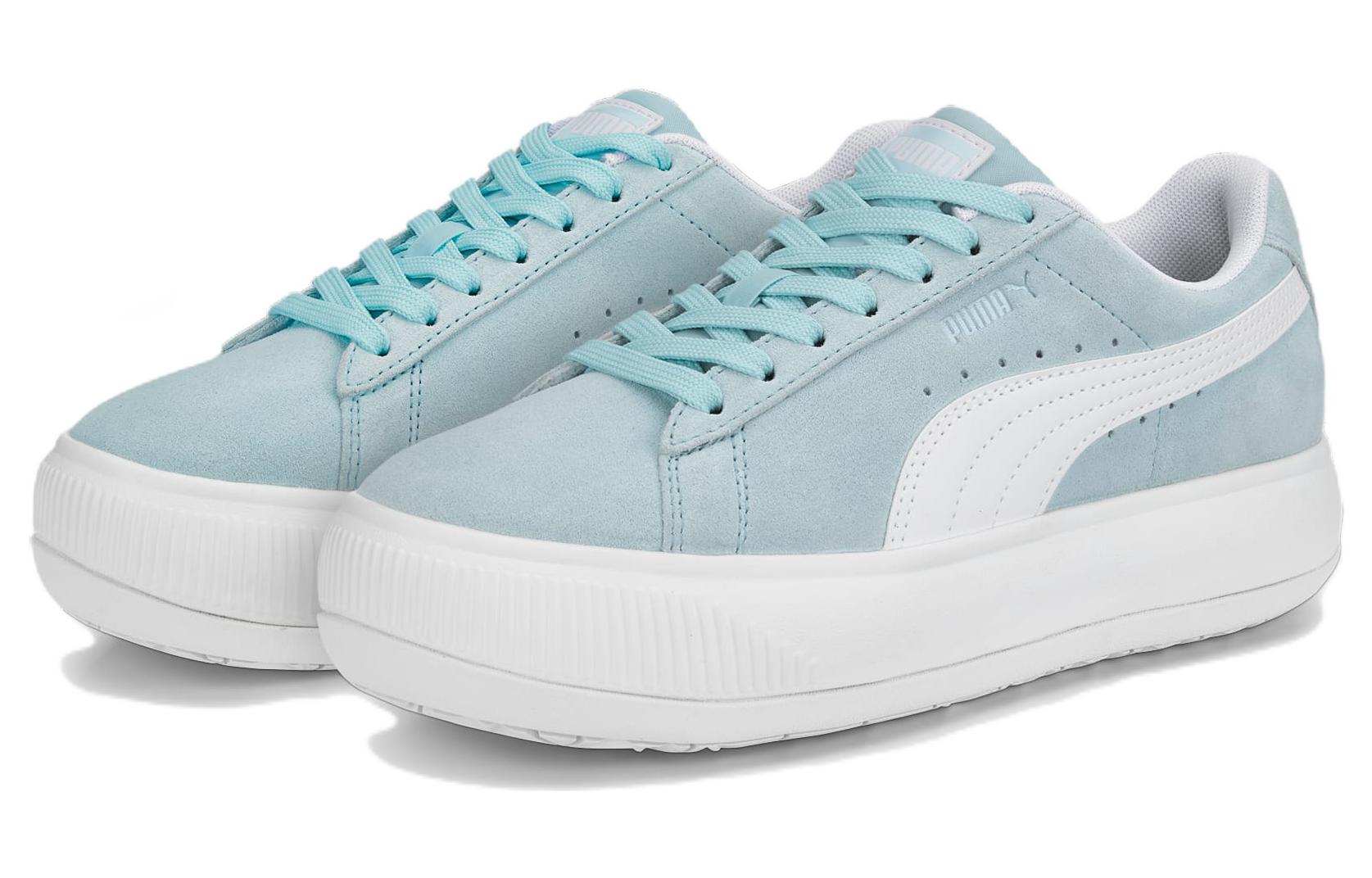 (WMNS) PUMA Suede Mayu Trainers 'Light Blue' 380686-18