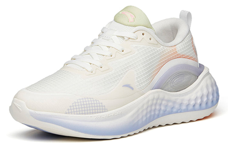 (WMNS) ANTA Life Series Sneakers 'White Yellow' 122145556S-5