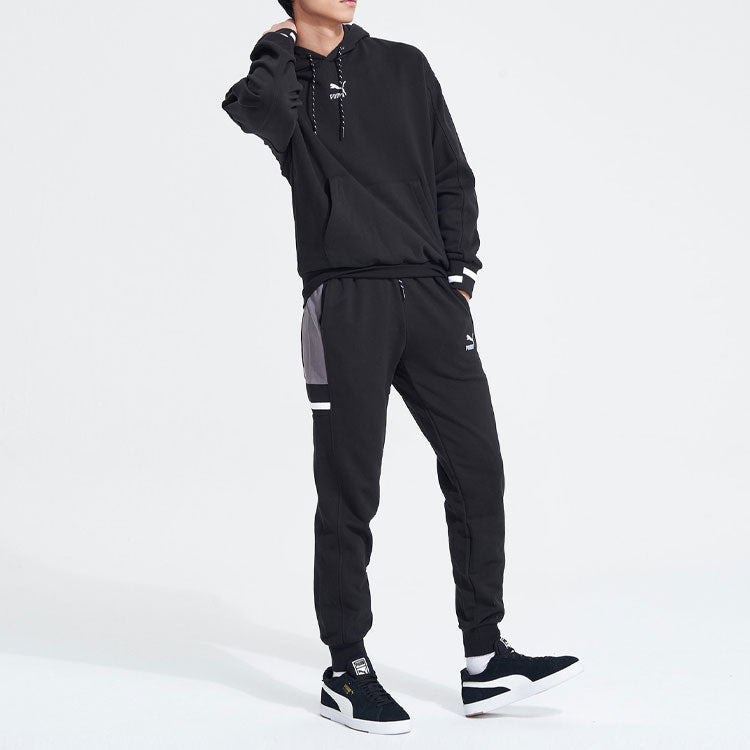PUMA Logo Classics Hoodie 'Black' 533204-01
