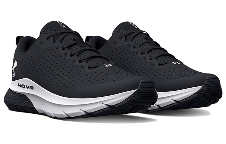 (WMNS) Under Armour HOVR Turbulence 'Black White' 3025425-001