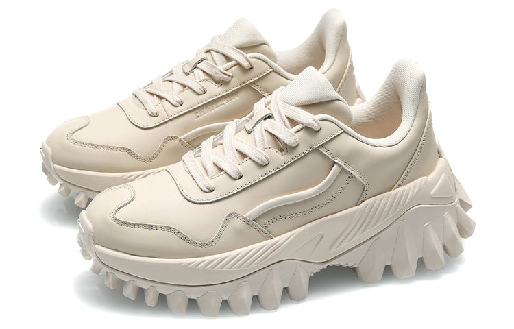 (WMNS) Li-Ning Countflow YueXing 'Beige' AGLQ156-1
