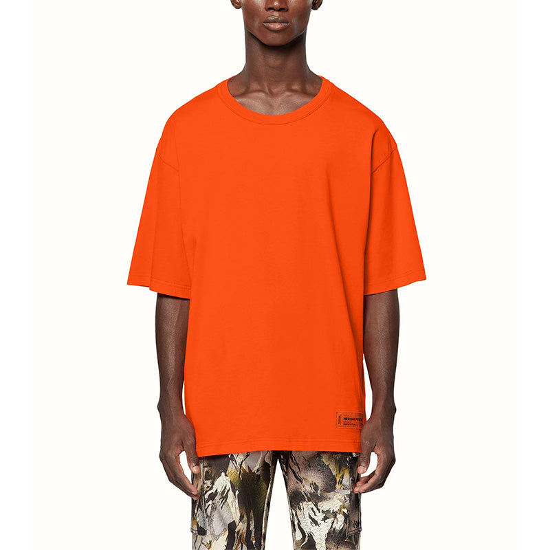 HERON PRESTON Logo Recycled T-shirt 'Orange' HMAA025C99JER0012200