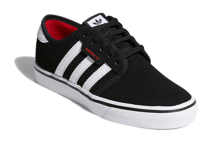 (GS) adidas originals Seeley J 'Black White Red' BY4078
