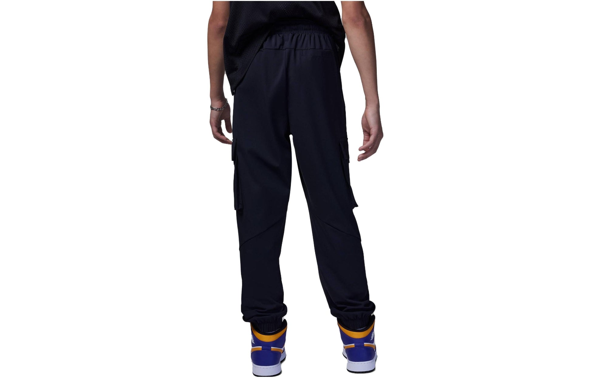 (GS) Air Jordan Cargo Pants 'Black' FQ0656-010