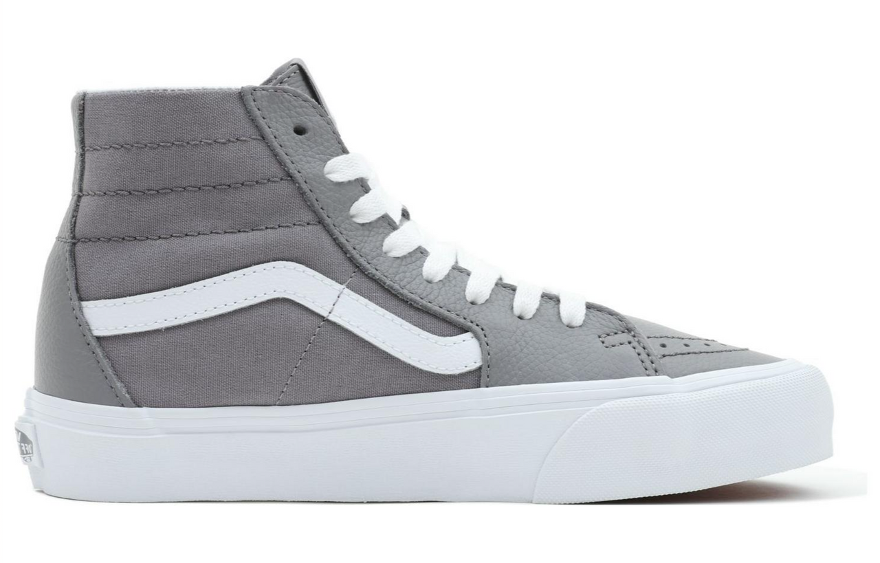 (WMNS) Vans Suede SK8-Hi Tapered VR3 Shoes 'Grey White' VN0009Q0BGF