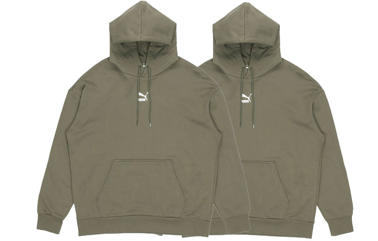 PUMA Logo Printing Knit Sports Green 533114-44