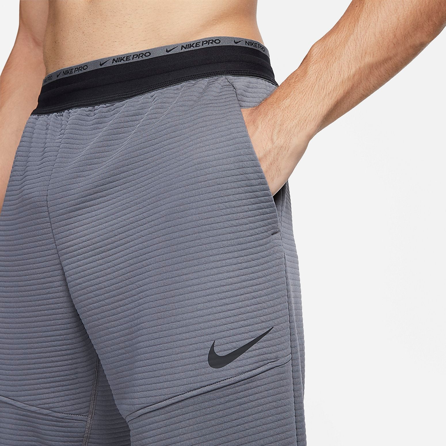 Nike Dri-FIT Fleece Fitness Pants 'Grey' DV9910-068
