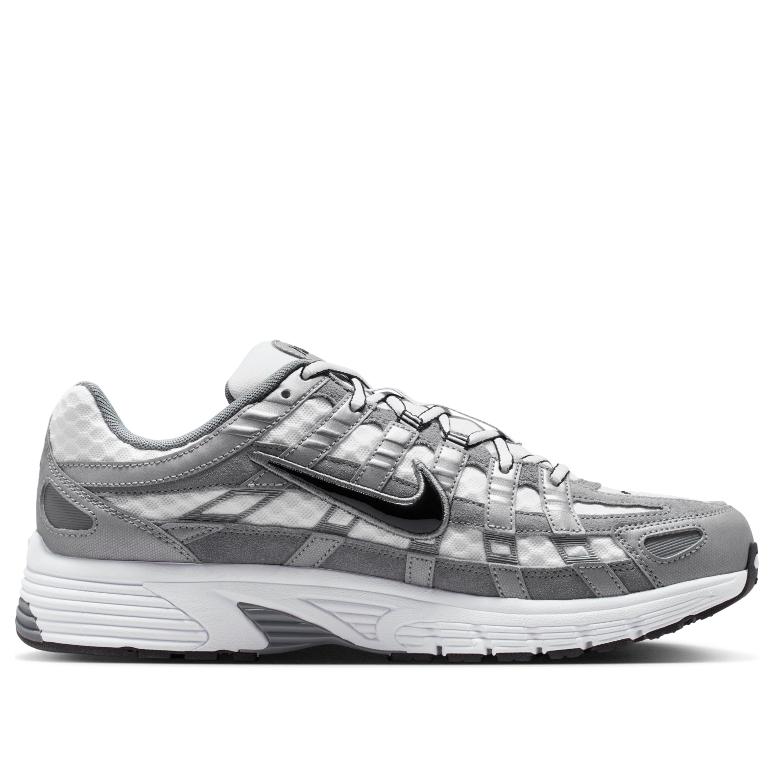 Nike P-6000 'White Metallic Cool Grey Black' IR2004-100