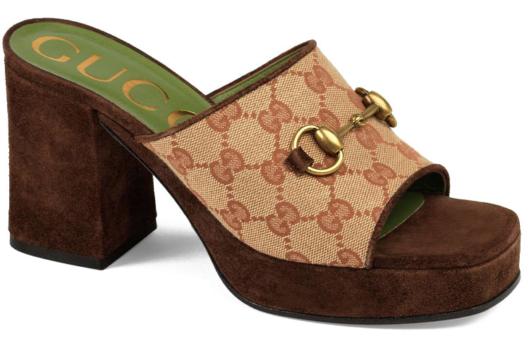 (WMNS) Gucci G Series Shoe Brick Red 609344-G1730-8375