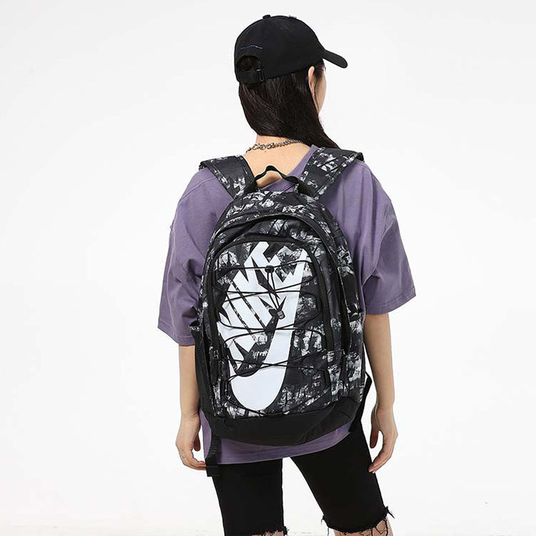 Nike Hayward 2.0 Printed Backpack 'Black White' DA7759-010