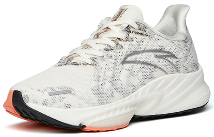 (WMNS) ANTA Rocket 3 Low 'White Grey' 122145587-4